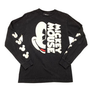 DISNEY Long Sleeve MickeyMouse Tee Small